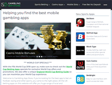 Tablet Screenshot of gamblingappstore.net